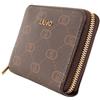 Liu Jo Jeans Portafoglio Zip Around Logato Small Mocha MARRONE PZ