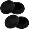 Kunxing Cuffie auricolari per Logitech H340, ricambio in schiuma, diametro 6 cm, 2 paia