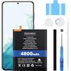 ElephantStory Batteria per Samsung Galaxy S21 Plus/ S21+ 5G SM-G996B, 4800 mAh Batteria di Ricambio EB-BG996ABY Batteria Sostitutiva ai Polimeri di Litio con Strumenti e Guida