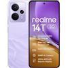 realme 14T Smartphone 5G,120Hz 6.67 AMOLED Display,IP69 NFC,Fotocamera AI da 50 MP,8GB+256GB Telefono,Dimensity 6300 5G,Batteria da 5260 mAh,Dual SIM Android 15,Senza Adattatore,Viole