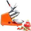 ECUTEE Tritaghiaccio Elettrico, Tritaghiaccio Elettrico Professionale con Ciotola in Acciaio Inossidabile, Macchina per Cono della Neve,143 Ibs/Ora per Uso Domestico e Commerciale