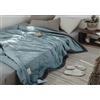 Acdler Cotone Copriletto Trapunta Estivo Matrimoniale/Singolo Copripiumino Una Piazza e Mezza Piumone Trapuntato Leggeroe Consolatore del Leggera 4 Stagioni Coperta(A1,100x140cm)