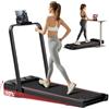 CURSOR FITNESS CURSOR Tapis Roulant Pieghevole Inclinabile 12KM/H, Walking Pad Pieghevole Inclinabile 3 in 1 con Motore Silenzioso Migliorato da 2.5HP, Capacità di Carico Max 136KG