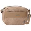 El Potro Luna Borsa a tracolla Beige 21 x 14 x 6 cm Poliestere con dettagli in pelle sintetica by Joumma Bags