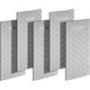 Aolso 5 Pezzi Pietra Diamantata per Affilare Coltelli,Pietra Affilare Nido d'ape,Pietra Affilacoltelli per Coltelli da Cucina Forbici Rasoi Spade,Granulometria 240/400/600/1000/2000