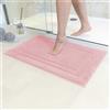 Decomira Tappeto Bagno Antiscivolo | Tappetino bagno super assorbente, lavabile in lavatrice | Per il bagno, la doccia, la vasca da bagno o come tappetino WC | Rosa - 50x80 cm
