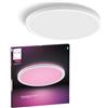 Philips Hue Devote Pannello Smart LED, White and Color Ambiance, Rotondo, diametro 43 cm, 23W, 2900 Lumen, Cornice bianca, Illuminazione degli spazi interni