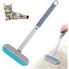 Ambolio Rimuovi peli Animali, 4 in 1 Spazzola per Gatti Cani con Manico Extra Lungo, Rimuovi peli Animali, Spazzola Leva peli Animali, per Mobili, Tappeti, Abbigliamento, Biancheria da Letto