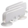 SUN-M Samy I - Set di 2 piedini a ventosa dritti, per cuccioli, per giardino e appartamento, resistente alle intemperie, con ventose, box flessibile per cuccioli, per cani
