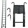 AUTOFU Scala telescopica da 5 m, in alluminio, portatile, standard EN131, pieghevole, carico massimo 150 kg, 3 anni di garanzia