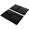 DARDON Portafoglio Uomo e Donna - Portafogli e Portadocumenti Slim in Pelle - Piccolo Magic Wallet e Portatessere Unisex
