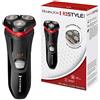 Remington Rasoio elettrico Barba R3 - Rasoio a Testine Rotanti con Lame a Doppia Traccia in Acciaio Inox - Utilizzo ideale a Secco, Rifinitore comfort, Rifinitore basette, Funzionamente a rete, R3000