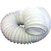 Kair Tubo flessibile in PVC, 125 mm, universale, per asciugatrice, cappa aspirante, condizionatore d'aria, lunghezza 3 m