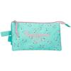 Pepe Jeans Nora Astuccio triplo blu 22 x 12 x 5 cm Poliestere by Joumma Bags