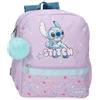 Disney Joumma Disney Lovely Stitch Zaino Scuola Viola 27 x 33 x 11 cm Poliestere 9,8 L