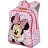 Samsonite Daydream Disney - Zaino Bambini Minnie Mouse, 36 cm, 15 L - Ergonomico con Spallacci Imbottiti e Pannello Posteriore - Dettagli Riflettenti - 2 Portabottiglie - Minnie Flower Power
