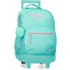 Pepe Jeans Nora Zaino scuola adattabile a carrello blu 30 x 39 x 12 cm Poliestere by Joumma Bags