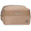 El Potro Luna Beauty case Beige 17,5x10,5x9,5 cm Poliestere con dettagli in pelle sintetica by Joumma Bags