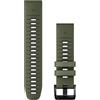 Garmin Garmin Cinturino quickfit 22 in silicone 22mm verde/grafite
