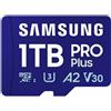 Samsung 1TB Scheda microSD Pro Samsung MB-MD1T0SA/WW + adattatore Blu [SFSAMMDT01MDSA0]