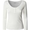 Pepe Jeans Ramy T-Shirt, Bianco (Mousse Bianco), M Donna