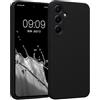 kwmobile Custodia Compatibile con Samsung Galaxy A55 5G Cover - Back Case per Smartphone in Silicone TPU - Protezione Gommata - Nero