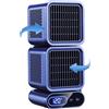 Generic Ventilatore Portatile Condizionatori d'Aria, 24 Ore di Lunga Durata della Batteria, Ventilatore di Aria Condizionata Multi-Angolo per La Casa Camera Campeggio Auto Ufficio