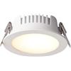 WLBHWL Plafoniera da Incasso A LED 7W, 10W, 12W Faretto da Incasso A LED Luci da Doccia Luminosità IP65 Faretto da Incasso Impermeabile Deflettore Plafoniera da Incasso A Soffitto