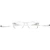 MAST INDUSTRIA ITALIANA OCCHIALE DA LETTURA TWINS PLATINUM MAGNETIC TRASPARENTE +1,50