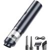 Adius AirTrek Pro - Compact Vacuum & Blower with Enhanced Dual Power, High Power Suction & Air Duster for Car, Home, Office, Quiet Operation, Deep Cleans Fast (Black)