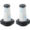 StarRing Confezione da 1/2/4/6 filtri di ricambio per Rowenta ZR009010 scopa elettrica lavabile X-FORCE FLEX 9.60 X-NANO ESSENTIAL accessori per aspirapolvere (2 pezzi)
