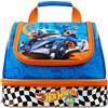 Get Trend Hot Wheels Borsa Porta Pranzo Bambini Adolescenti Adulti Isolato Porta Pranzo con Scomparti Porta Merenda per Picnic Lavoro Scolastico (Blu Hot Wheels)