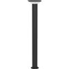 Eglo Lampada a stelo a LED Rigosa, per esterni, illuminazione esterna | per giardino e terrazza, in metallo nero e plastica bianca, luce bianca calda, IP44