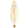 Eglo Lampadina XXL E27, dimmerabile, a spirale, stile rétro, molto grande, color ambra, 4 W, 270 lumen, luce bianca calda, 2100 K, lunghezza 34,5 cm