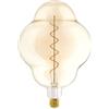 Eglo Lampadina XXL E27, dimmerabile, a spirale, stile rétro, molto grande, color ambra, 4 W, 200 lumen, luce bianca calda, 2000 K, lunghezza 29 cm