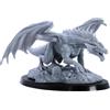 Forged Terrain Young Red Dragon - Miniatura classica del mostro DND | Base 90x52mm | Miniature epiche | Figura in resina non verniciata per giochi di ruolo e giochi di guerra