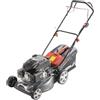 Dedra Tosaerba a benzina con azionamento 2,7 kW, 139 cc, larghezza di taglio 43 cm, Garden DEDRA, con trazione ruota, regolazione centrale dell'altezza di taglio (25-75 mm), copertura in metallo