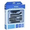Variant PC SÃ ¤ uberungsset (universale), incl 90 cm tubo, incl 5 zubehã ¶ rstã ¼ cke: 2 pennello, 1 - Prolunga, 1 angolo, 1 Mini bocchetta per fessure, universale, adatto per quasi ogni marca, ideale per servizio tecnico, ideale per PC di pulizia