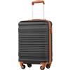 COOLIFE Ryanair Valigia Bagaglio a mano,Valigie,Trolley,Valigia da cabina 55×35×20,Chiusura a combinazione laterale con TSA