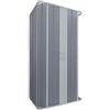 Forte Box Doccia a 3 Lati in PVC 80x80x80CM H185 a soffietto con Apertura Centrale colore Bianco mod. Flex