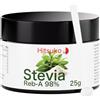 Hitsuko Polvere di Stevia Ultra-Concentrata (25g) | RebA-98 Puro al 98% | 470x Più Dolce dello Zucchero