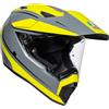 AGV - Casco AGV - Casco AX9 Pacific Road Matt Grigio / Giallo Fluo / Nero