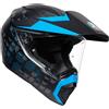 AGV - Casco AGV - Casco AX9 Antartica Matt Nero / Cyan