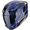 SCORPION - Casco SCORPION - Casco Exo-391 Aaxo Nero / Blue