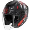 SHARK - Casco SHARK - Casco RS Jet Shaytan Nero / Rosso / Anthracite
