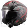 LS2 - Casco LS2 - Casco OF603 Infinity II Carbon Urus Rosso
