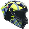 AGV - Casco AGV - Casco Pista GP RR E2206 Rossi Soleluna 2022