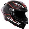 AGV - Casco AGV - Casco Pista GP RR E2206 Performante Carbon / Rosso