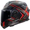 LS2 - Casco LS2 - Casco FF901 Advant X Carbon Future II Rosso