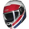 NOLAN - Casco NOLAN - Casco N90-3 06 Roboto Bianco / Rosso / Blue